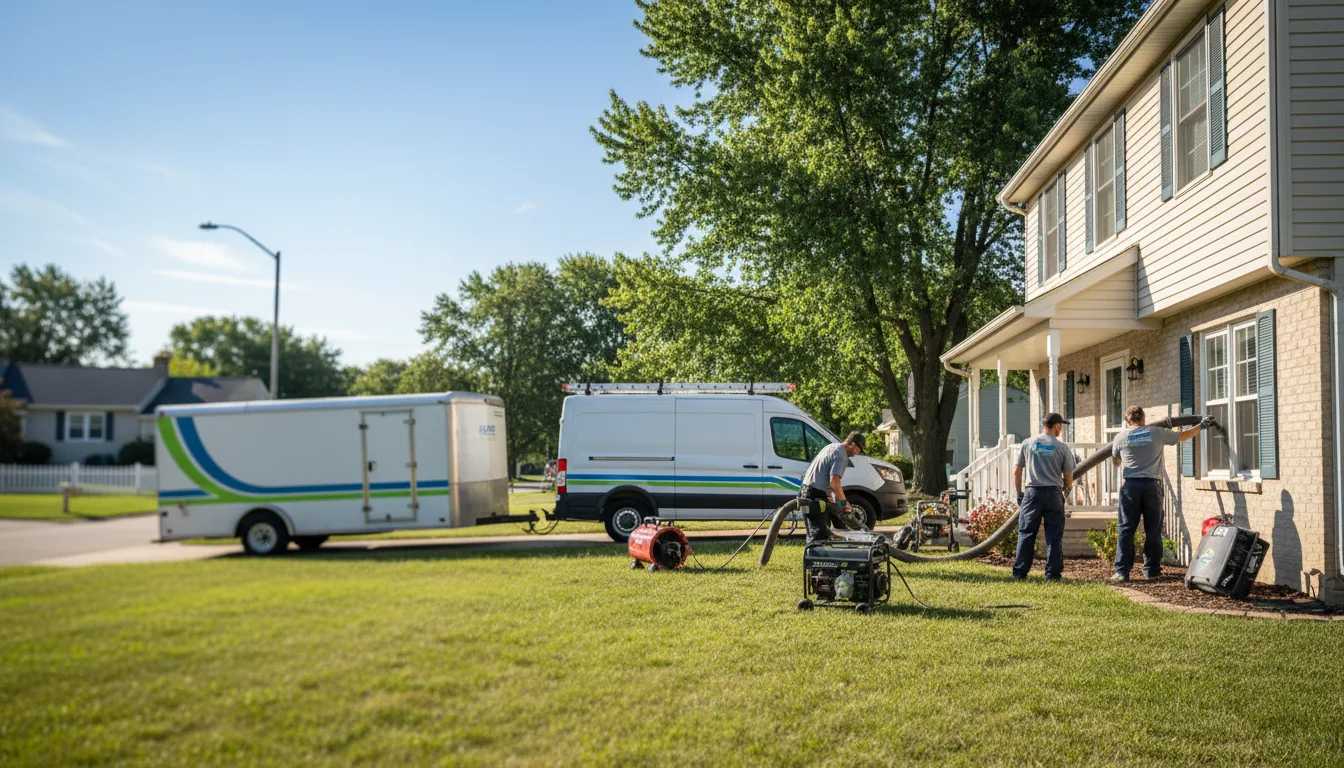 Flooded Basement Restoration And Cleanup With Repair in Silver City, IA near me
